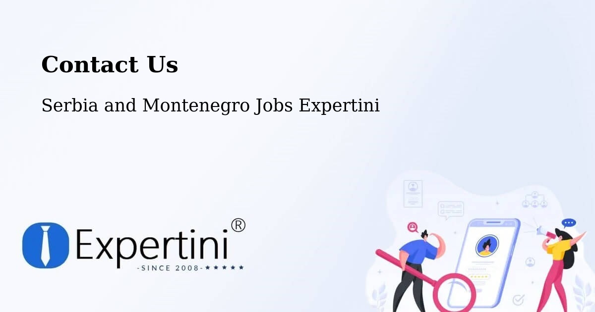 Contact Expertini – Beloeil - Serbia and Montenegro Jobs Expertini