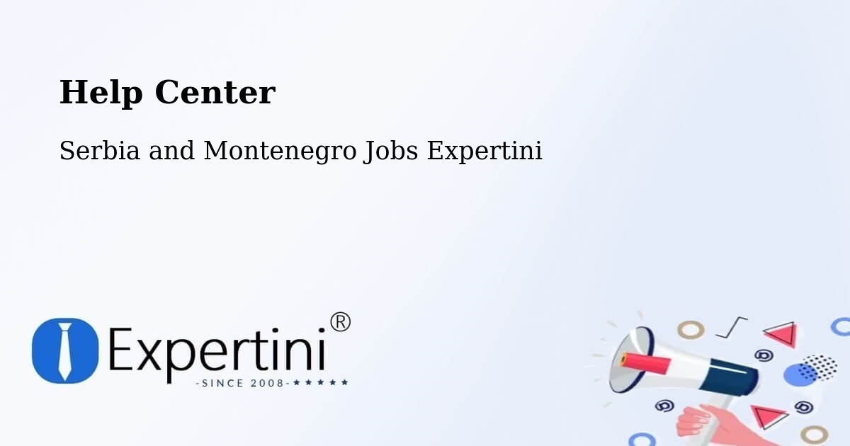 Help Center – Beloeil - Serbia and Montenegro Jobs Expertini