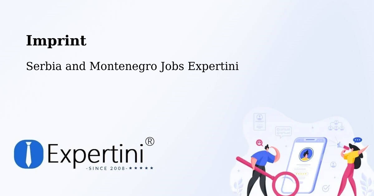 Imprint – Beloeil - Serbia and Montenegro Jobs Expertini