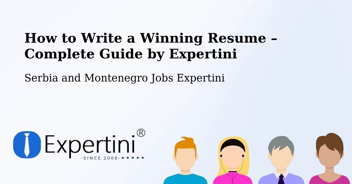 Resume Writing Guide for Job Seekers – Beloeil - Beloeil, Serbia and Montenegro Jobs Expertini